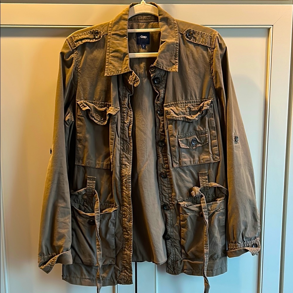GAP Army Green Military Field Jacket